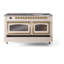 ILVE Nostalgie II Noblesse 60 in Dual Fuel Range, 9 Burner, Griddle-845906350-845906349