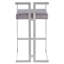 Carwell Upholstered Counter Stool with Metal Frame-576371855-576371849
