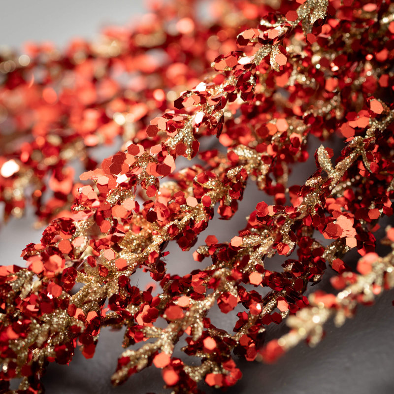 Aérosol de Noël 31 po Amaranth, Rouge