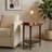 Triangular Wood End Table-1642392651