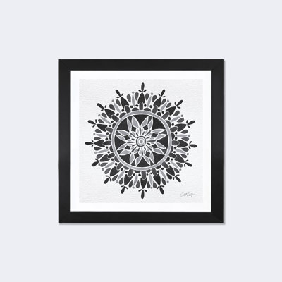 Mandala, reproduction d'art encadrée