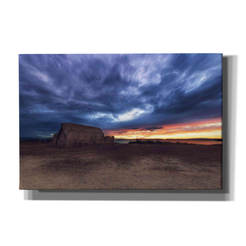 «Stormy Sky» par Sebastien Lory - photographie sur toile tendue, H 12 po x l 18 po x P 0,75 po