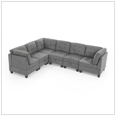Canapé modulaire réversible en coin Behm