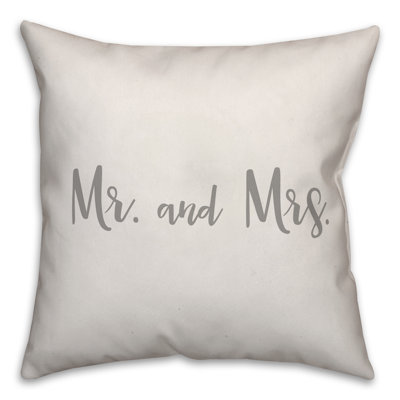  Coussin Mr et Mme