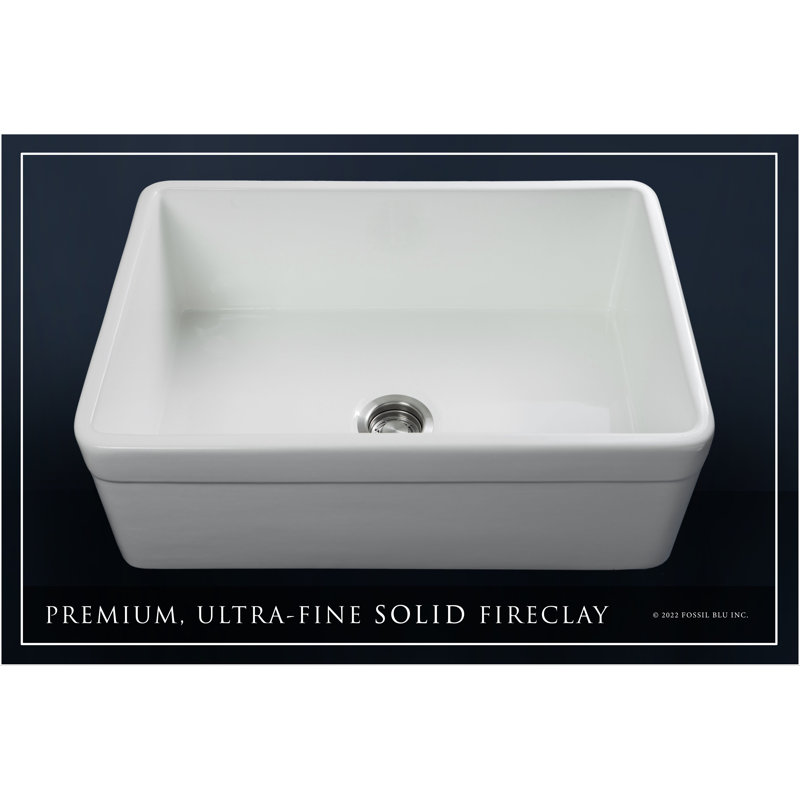 Luxury 30" L x 20" W Farmhouse Kitchen Sink with Basket strainer, Stainless Steel Accessories