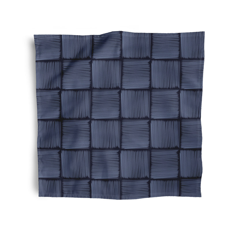 Lacatus Basketweave Napkins, Navy