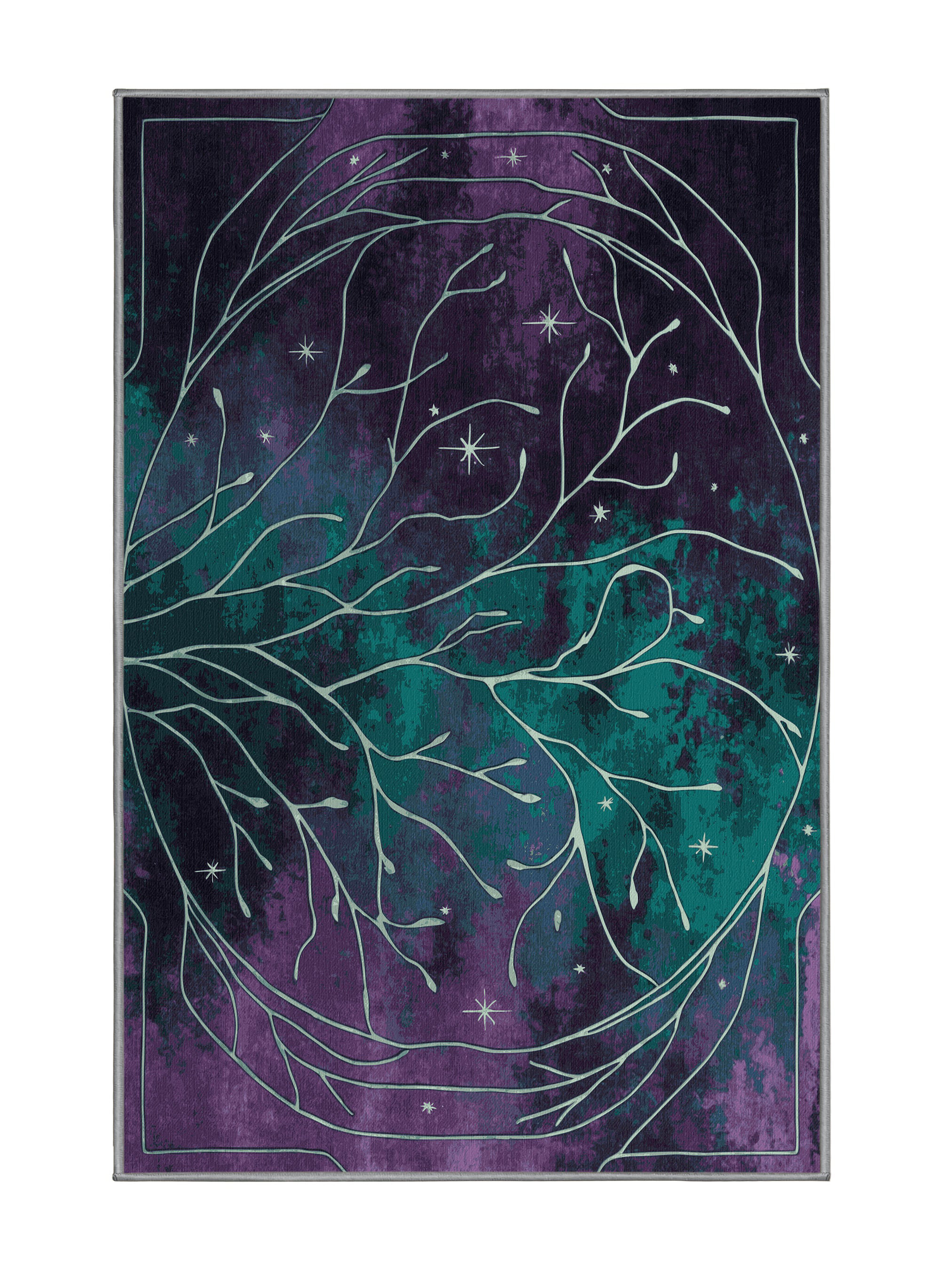 Enchanted Rug Texture Red Barrel Studio® Enchanted Roots Rug | Wayfair