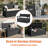 70 Gallon Durable Resin Outdoor Bench Storage And Organization Deck Box-125591486
