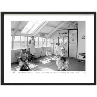 Winterton-on-Sea, The Chalet Hotel And Country Club, Nursery C1960 by Francis Frith - Single Picture Frame Print