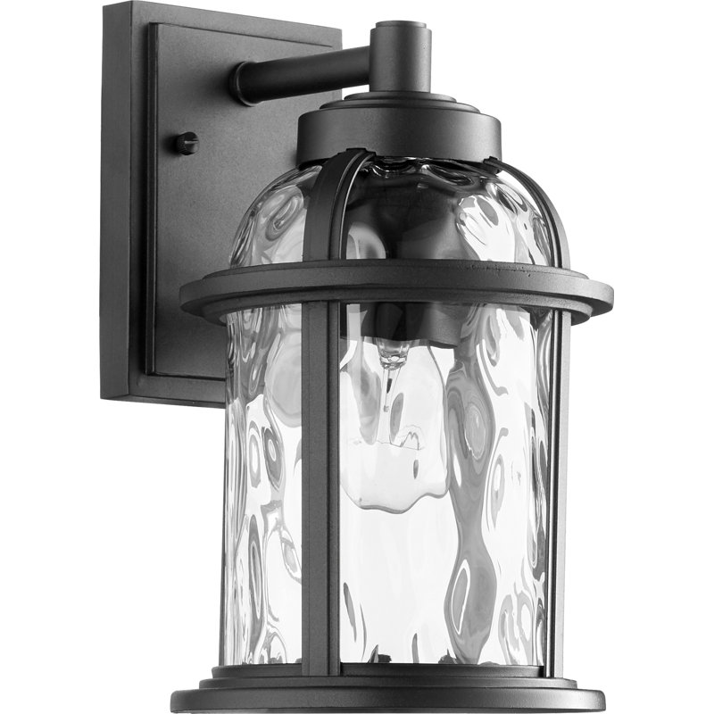 Lanterne murale d’extérieur 1 ampoule SPSE, Noir