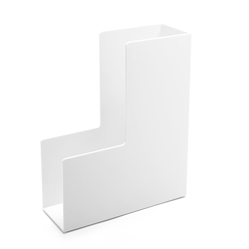 Boîte de rangement pour revues, Blanc