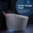 Smart Toilet with Foot Sensor Flush, Instant Warm Wash & Dry, Heated Seat