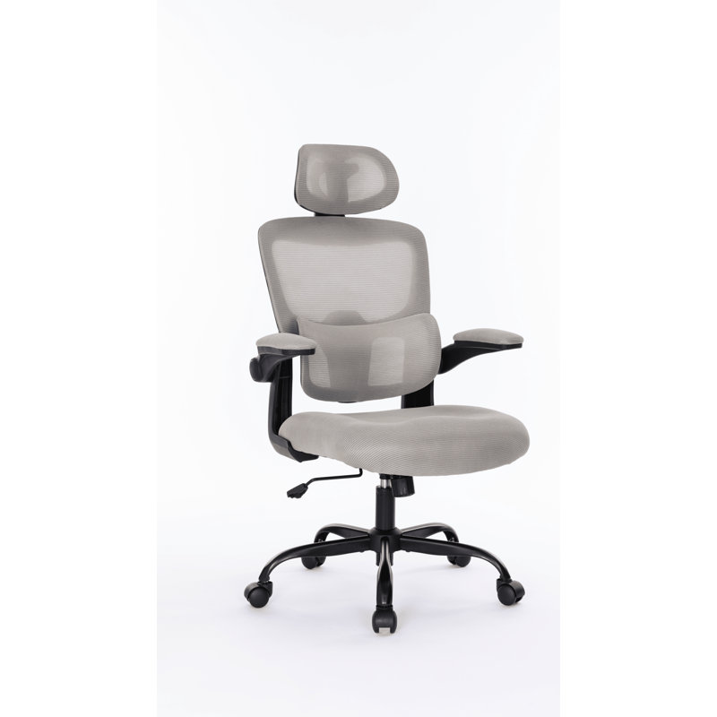Chaise de bureau Devli, Black, Gris