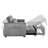Grey Couch With Reclining Back - Maximize Relaxation Bed Lumbar Support