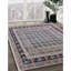 Tapis géométrique gris / bleu / brun-1477622121