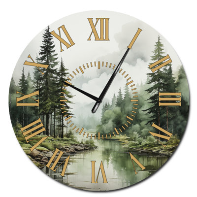 Horloge murale Pine