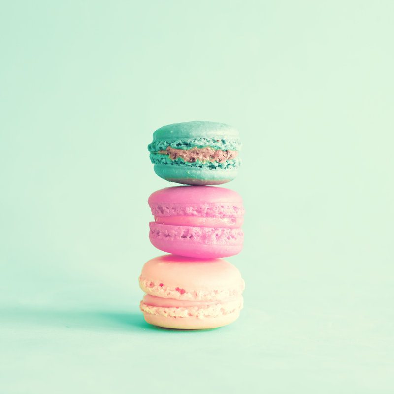 " Tower Of Macaroons " by Andreka, 12" H x 12" W