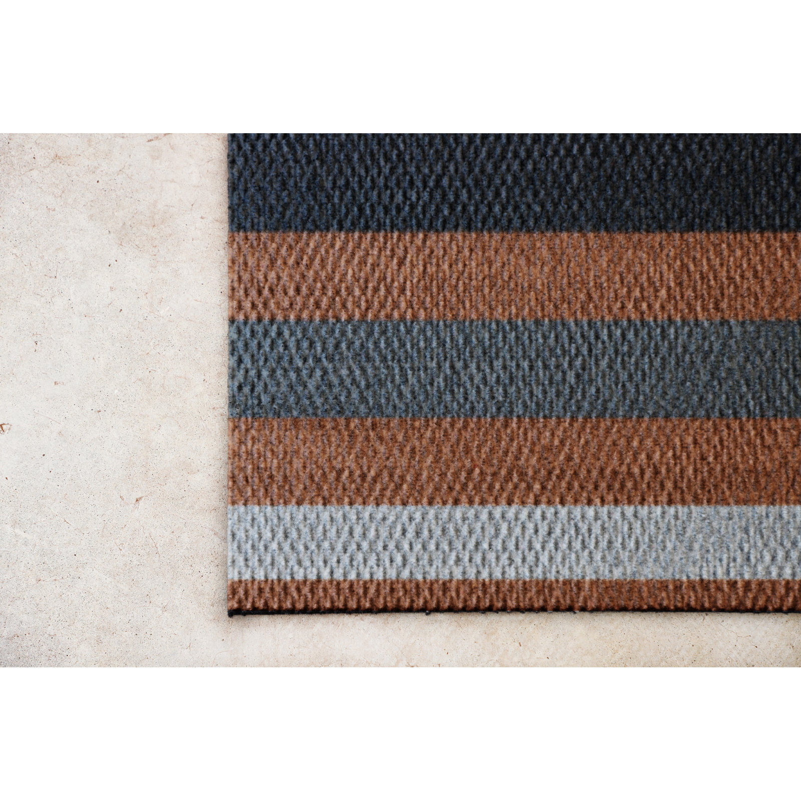 Neighburly Non-Slip Striped Doormat