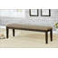Tissu gris chaud de style transitionnel de style espresso 1pc