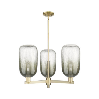 Gateshead - 3 Light Stem Hung Chandelier