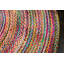 Round Demetrius Cotton Hand Woven Area Rug-1135447705