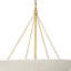 Luminaire suspendu en corde à 6 lumières Coastal