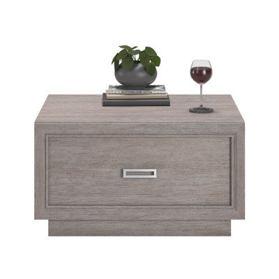Table basse, finition gris moyen