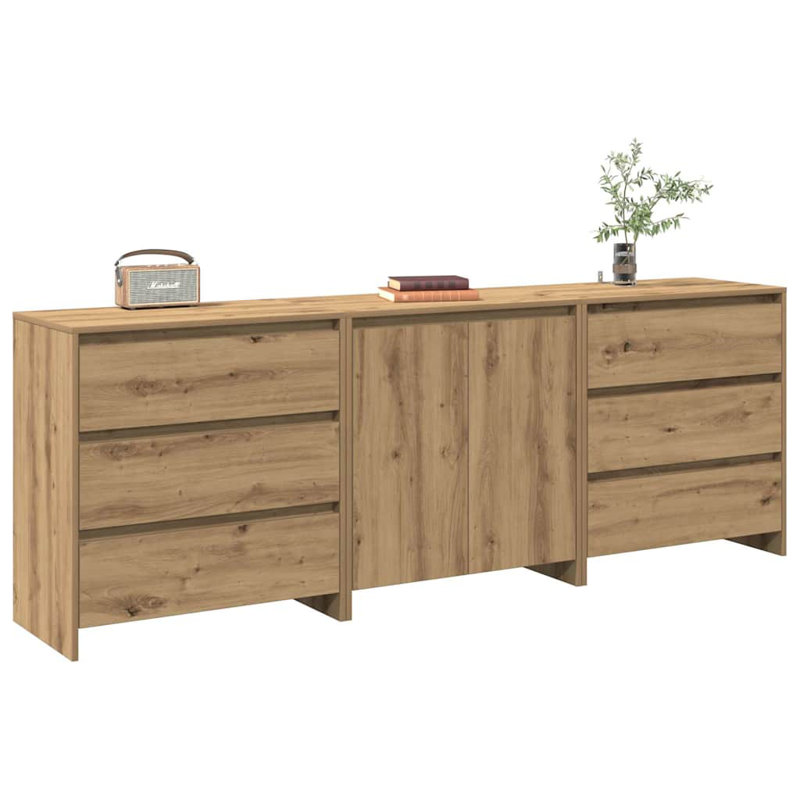 Gibelly 70cm Sideboard, Artisan Oak