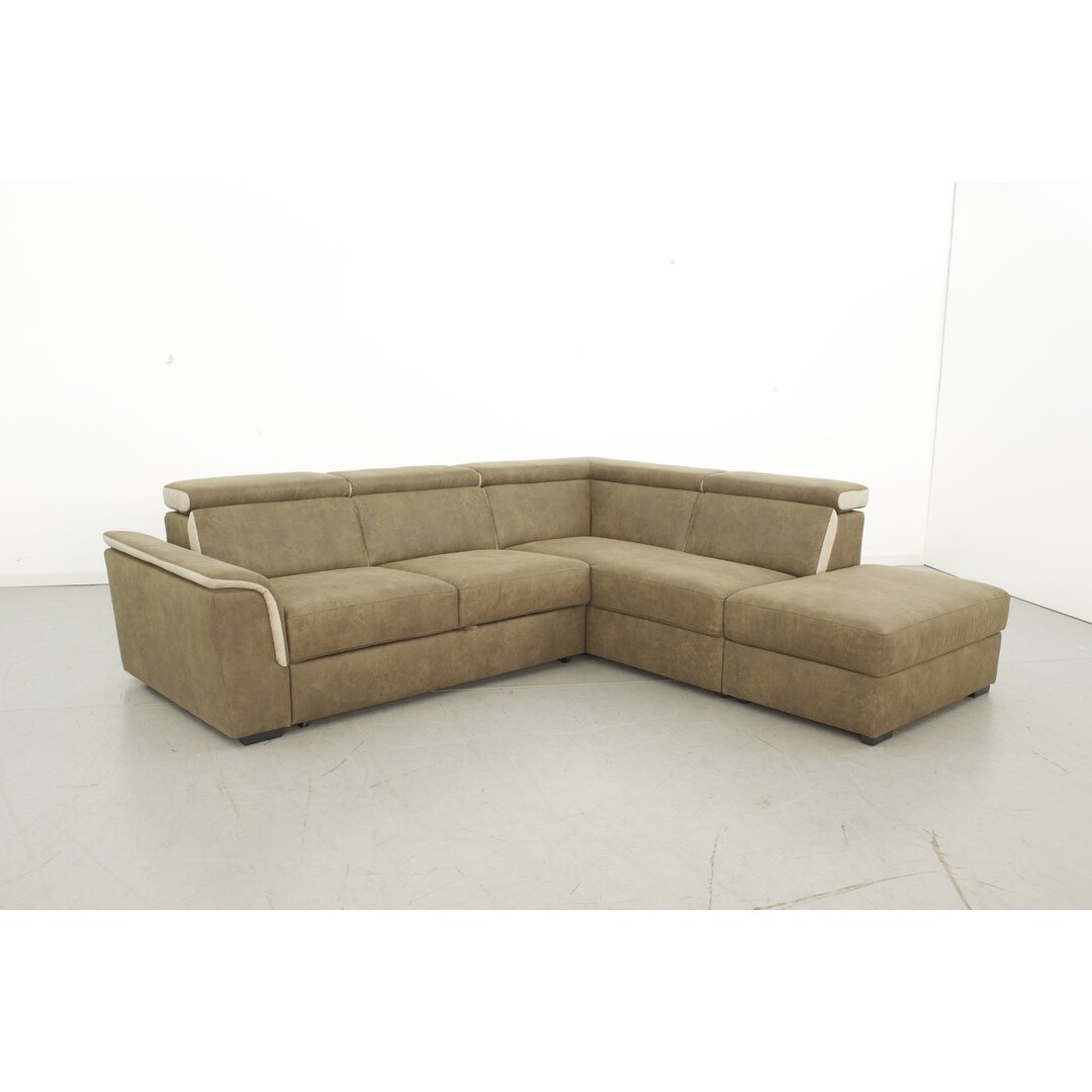 Ecksofa Ambrus mit Bettfunktion