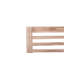Cloison pliante en bois massif l 55,2 po x H 65 po