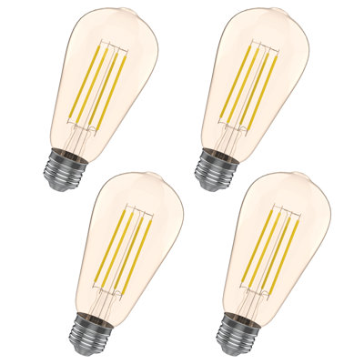 5 W ST19 E26/Medium (Standard) Dimmable 2200 K LED Bulb