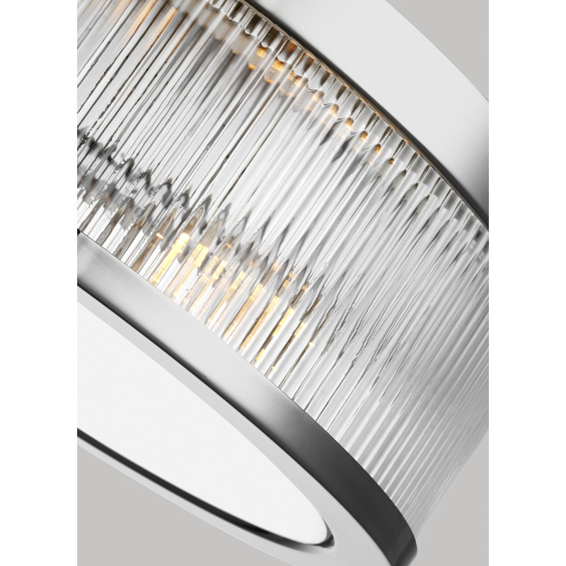 Geneva 2 - Light Flush Mount, Polished Nickel