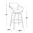 Fixed-Height Xl Barstool