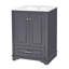 Meuble-lavabo 24 po avec lavabo en céramique