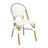 Casidy Wicker Premium All-Weather Wicker Outdoor Dining Side Chair-799826560