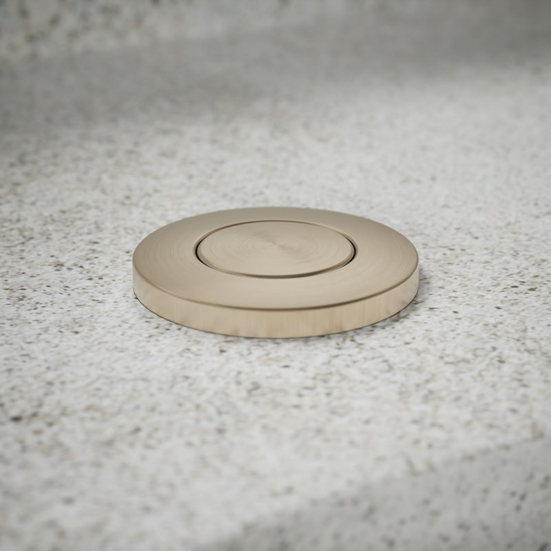 Garbage Disposal Air Switch Kit, Brass