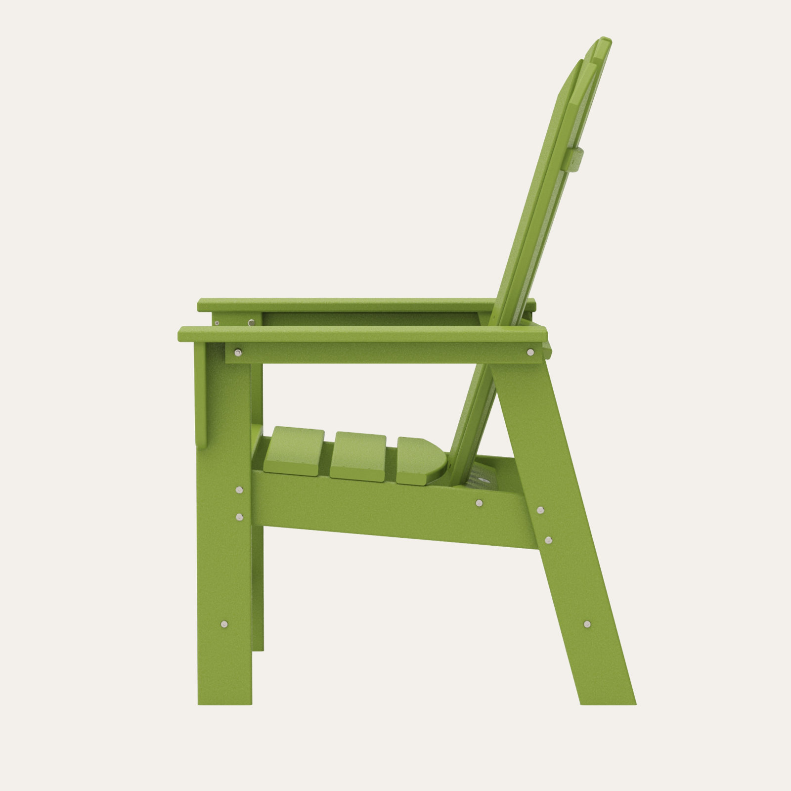 POLYWOOD South Beach Casual Chair, Lime