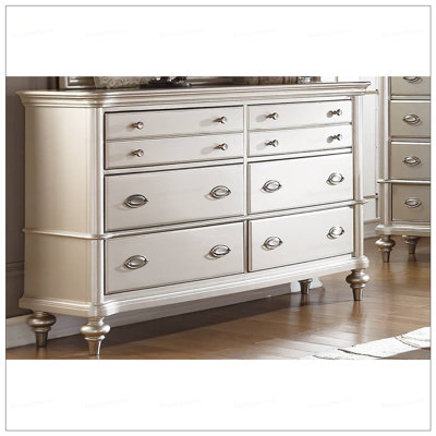 Classic Bedroom Elegant Dresser Only Storage Drawers  Dresser Plywood Furniture