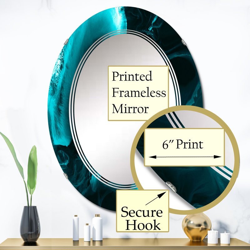 Miroir de salle de bain sans cadre, 36 po x 24 po