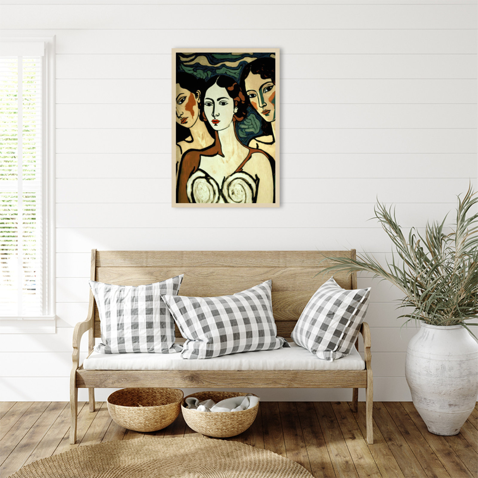 Galya "The Soul Sisters" Print, Brown, 33" H x 23" W