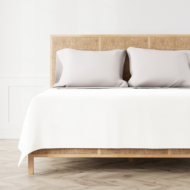 Ready-to-Bed TENCEL Sheet Set, Queen Sheet Set with 2 Pillowcases, Silver