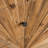51” Tall Reclaimed Wood Parquet Accent Dresser Cabinet