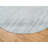 Rikijs One-of-a-Kind 8' New Age Round Area Rug Ivory