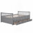 Ajavian Three Drawers Wooden Daybed with Trundle-1577153690-1561704861