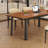 New solid wood rectangular dining table-1349839233
