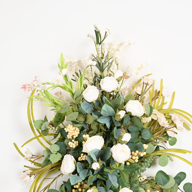Ornement de printemps et hortensias