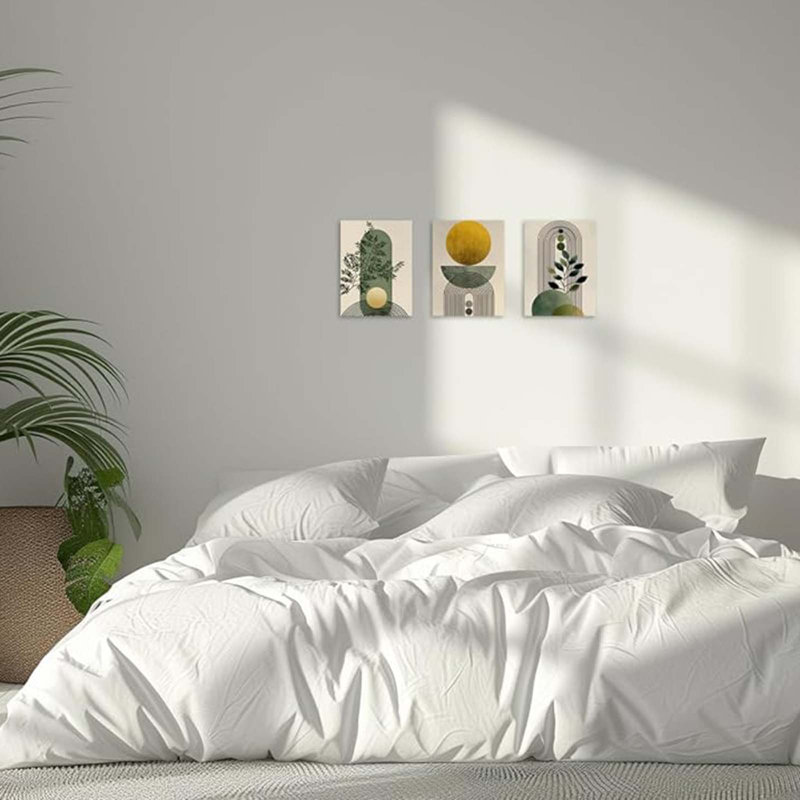 3 Piece Wrapped Canvas Wall Art