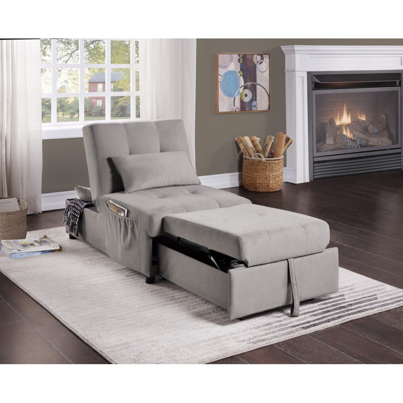 Banc de rangement à plateau relevable Ampelio