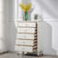 Commode d'appoint 5 tiroirs Light Luxury