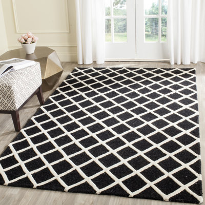 Sandhurst Geometric Wool Hand Woven Area Rug